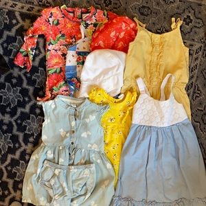 Girls summer wardrobe